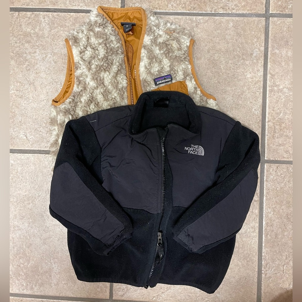 Bundle of NorthFace and Patagonia winter wear